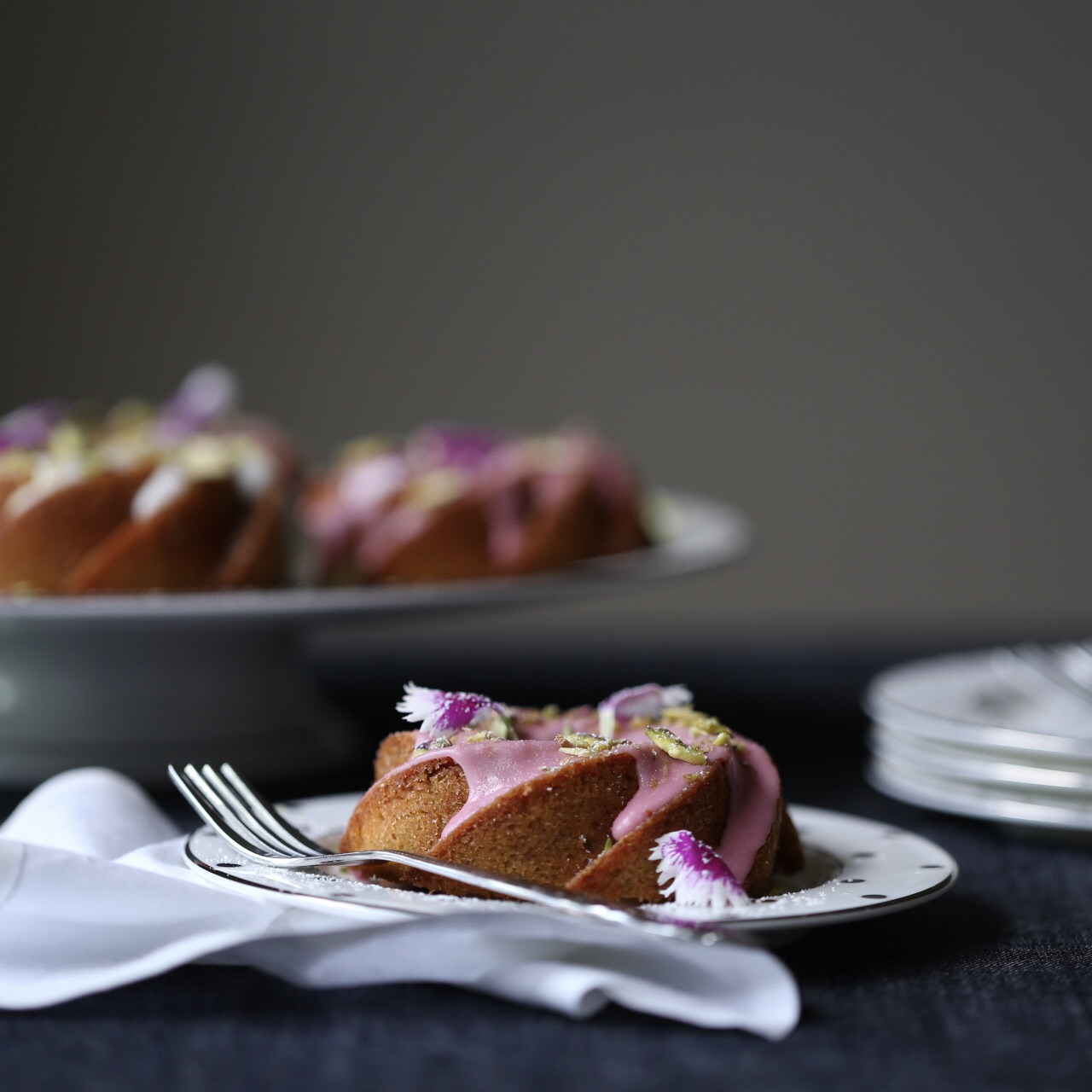 Mini Citrus Bundt Cakes