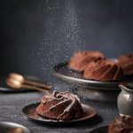 Chocolate Mandarin Rosemary Bundt Cakes | The Polka Dotter