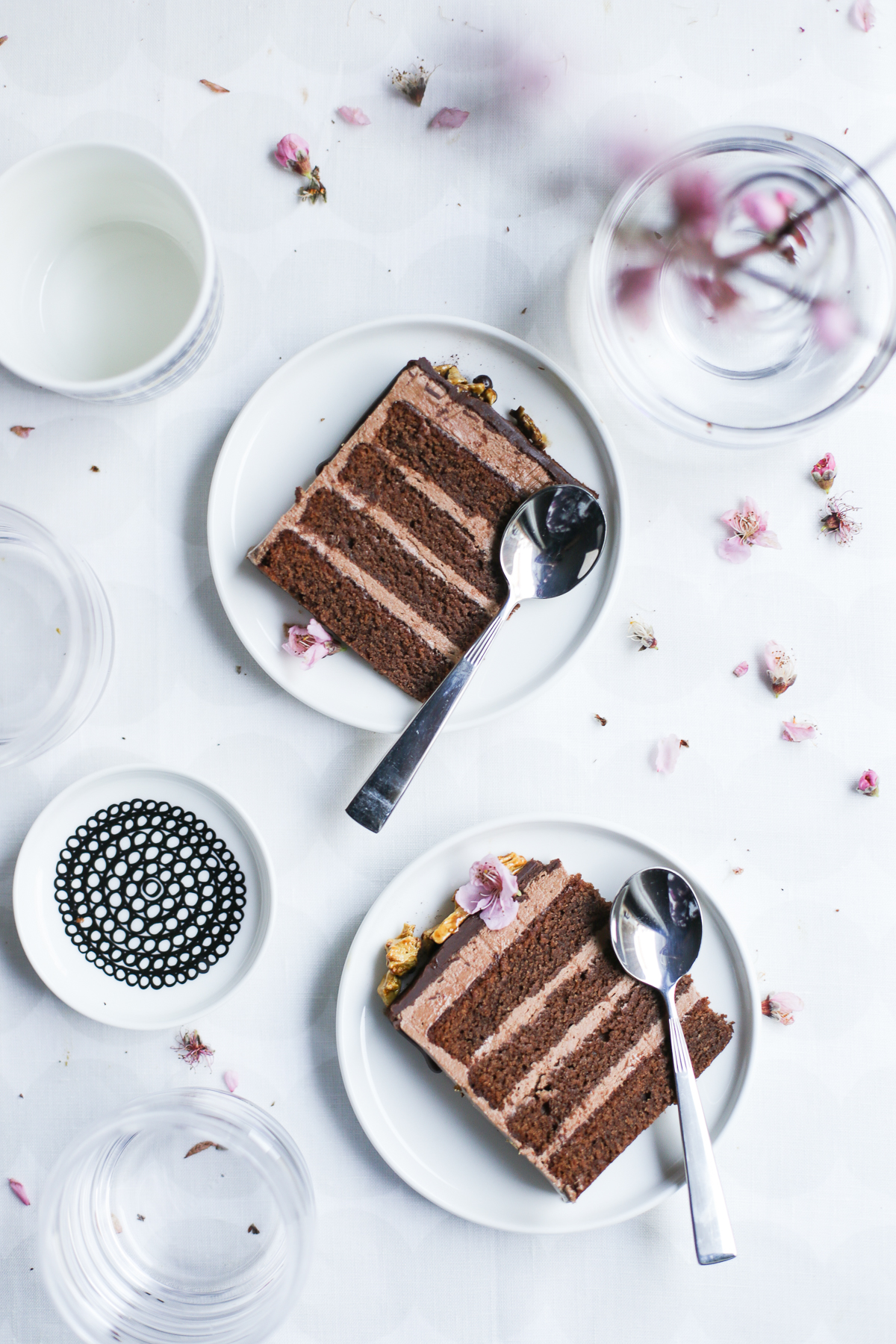 Chocolate Golden Honeycomb Cake | The Polka Dotter