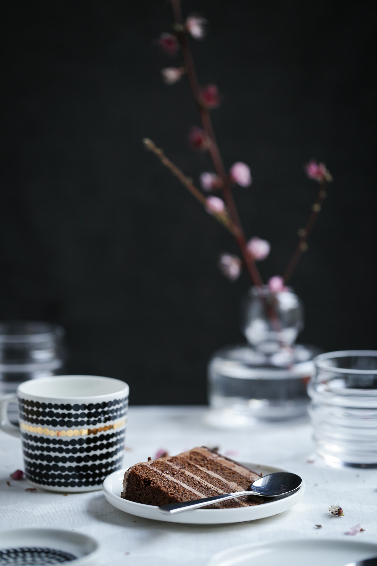 Chocolate Golden Honeycomb Cake | The Polka Dotter