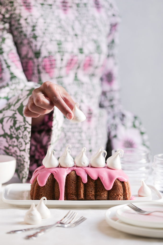 Pomegranate Drizzle Cake | The Polka Dotter